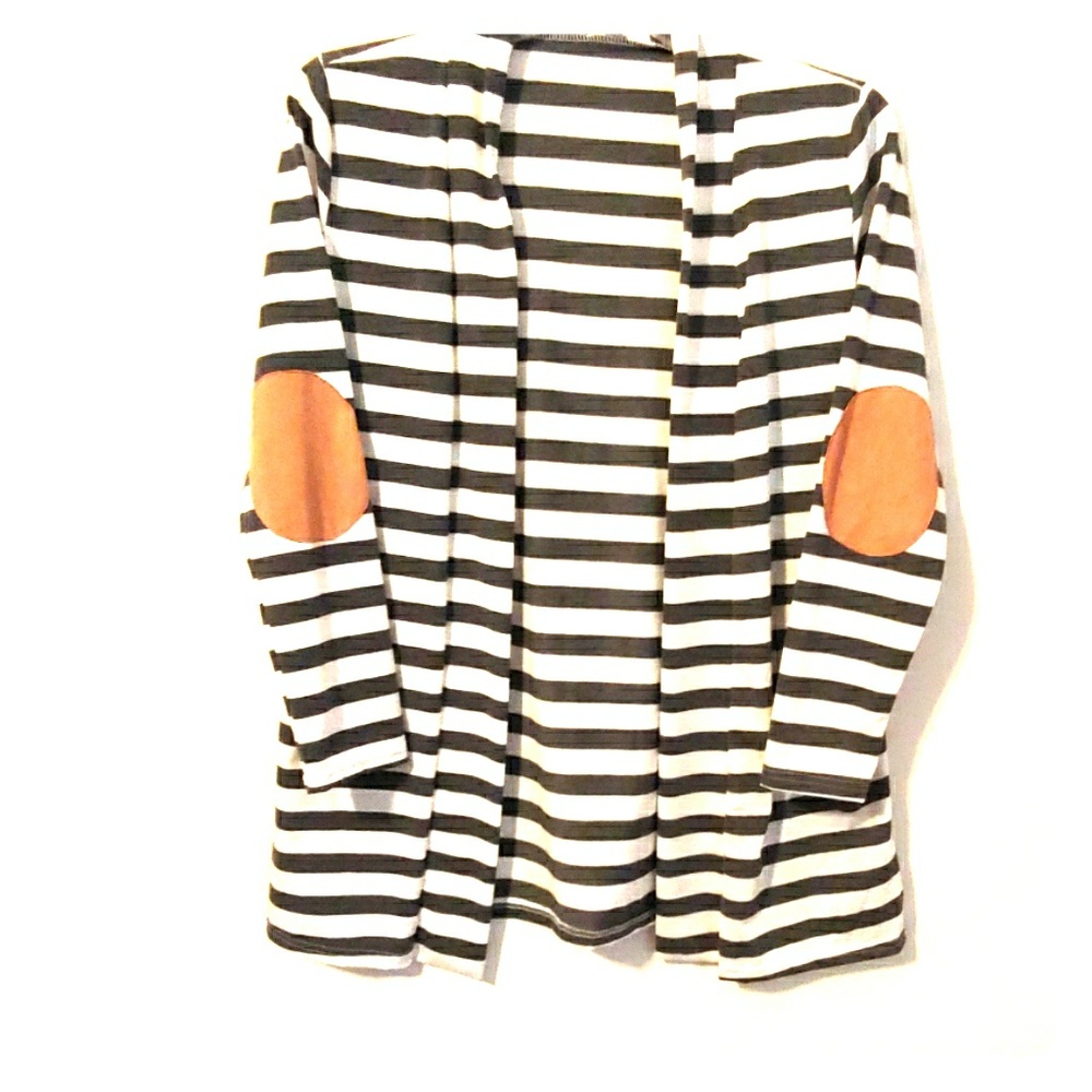 Striped cardigan